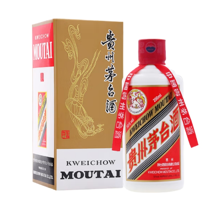 茅台（MOUTAI）飞天 53度 100ml 白酒